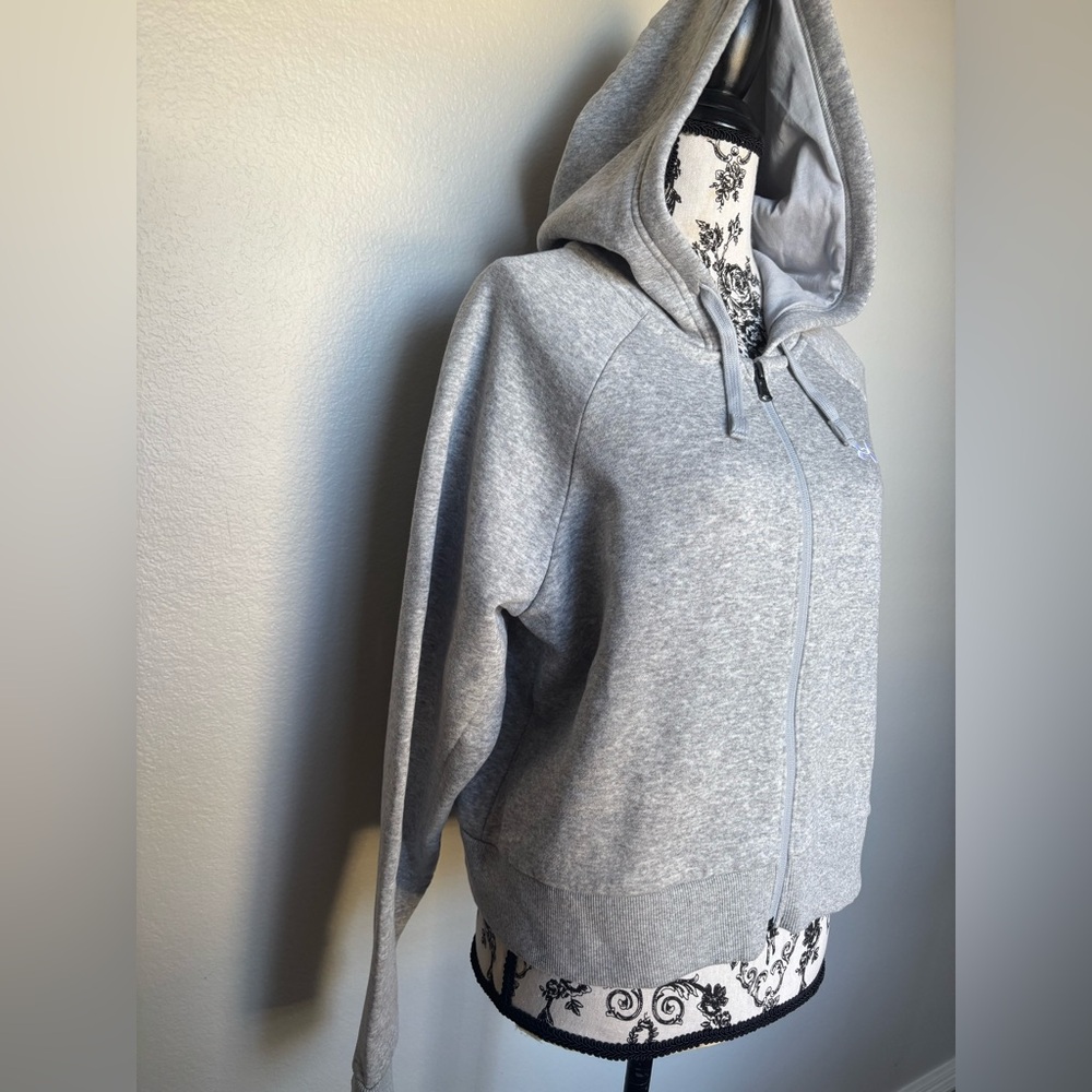 Under Armour Light Gray Full-Zip Hoodie - Picture 2 of 10